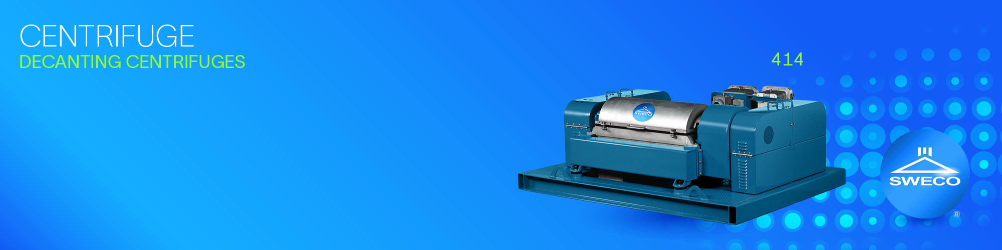 SWECO Centrifugeuses Carafes